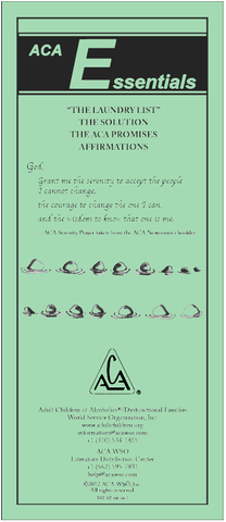 ACA Essentials Pamphlet